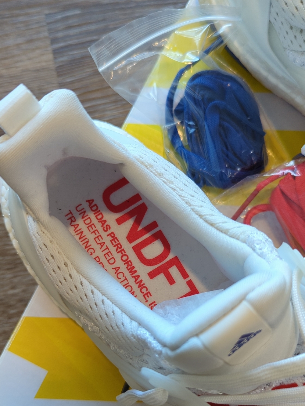 Adidas Ultraboost X UNDFTD - White/Red/Blue - Men's 7/Women's 8.5 - Picture 5 of 13